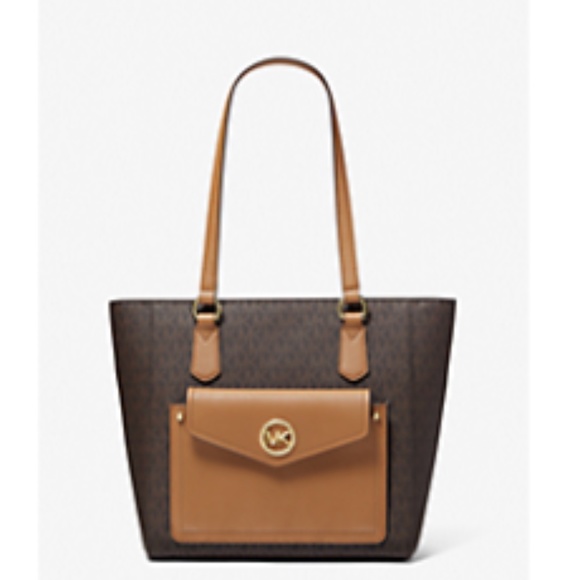 NWt Michael Kors Tote Brown/tan color